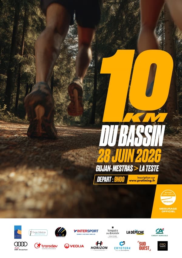 10km du Bassin